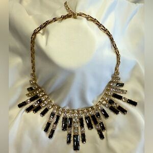 WHBM (White House Black Market) Gold Statement Necklace
